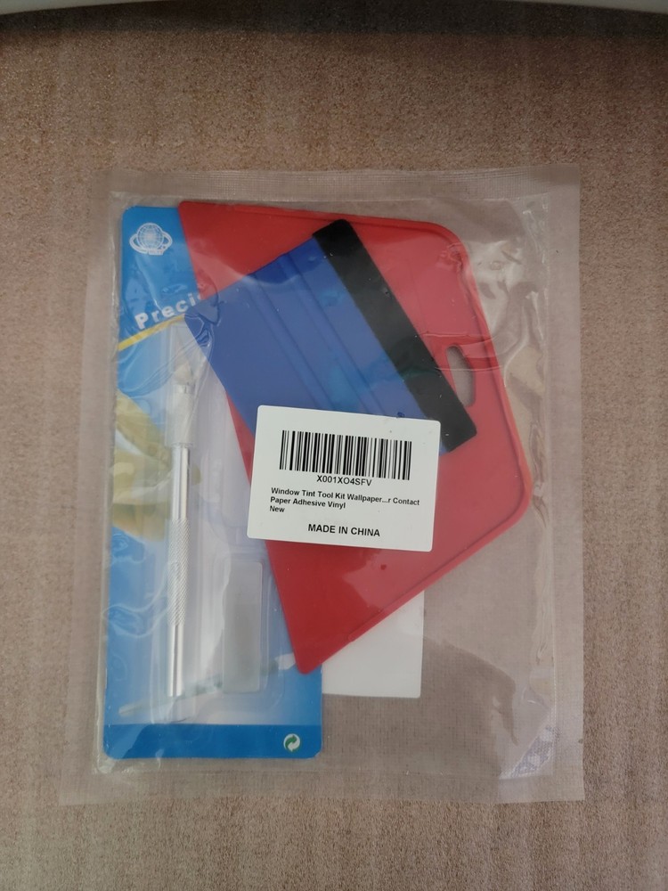 Window Tint Tool Kit Wallpaper, Contact Adhesive Vinyl NEW