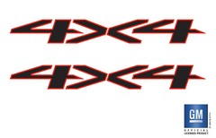 2019 20 21 22 Chevy Silverado RST LTZ Z71 4X4 Bed Side Decals REDLINE EDITION