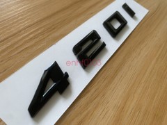 Gloss Black 3D ABS Letters Trunk 420i Emblem Rear Badge for BMW 2017-2022 420i