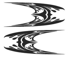 VINYL GRAPHIC #A1199 DECAL VEHICLE CAR TRUCK CROSS OVER SUV VAN SEMI MODERN AUTO