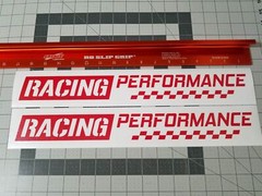 2x RACING PERFORMANCE Decal Vinyl Stickers for Your Car