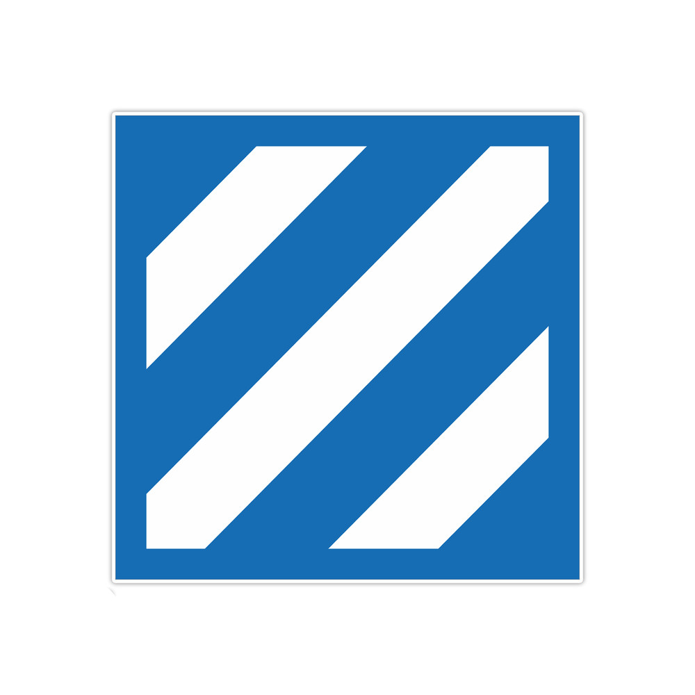 3rd Infantry Division Sticker Military Vinyl Soldier Decal 5″