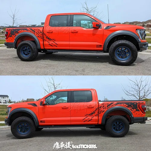 Car sticker FOR Ford F-150 Raptor 2023 body exterior modification sports sticker