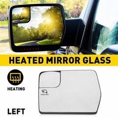 1/2Set Exterior Left Door Side View Mirror for Ford F-150 Pickup Truck Glass LH