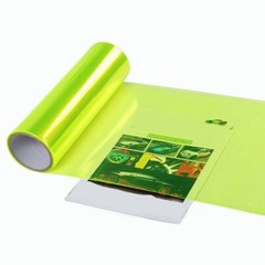 12″x78″Yellow Film For Headlight taillamp Gloss Fluorescent Lens Vinyl Wrap