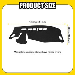 Dashboard Cover Pad For Chevy Trax 2024 25 Car Dash Mat Dashmat Accessories 1-5X