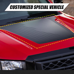Front Bumper Hood Vinyl Graphic Decal Bonnet Sticker For Nissan Frontier 22+ US