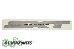 2007-2008 DODGE RAM 1500 SXT DECAL EMBLEM BADGE OEM MOPAR GENUINE 55372529AA