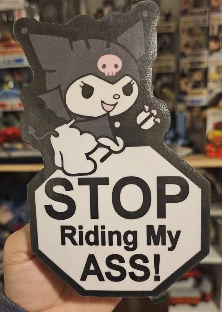 Kuromi LED Car decal
