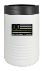 5.5″ Thin Green Line American Flag Vinyl Decal | Car Window | Support Military