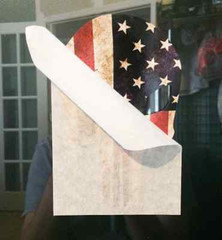 Punisher Skull Sticker American Flag USA Sniper Bumpersticker Gloss Vinyl