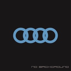 Audi Rings decal Sticker EURO Racing mod A4 S4 S3 TT R8 A6 Q5 Q7 Q3 TTRS Pair