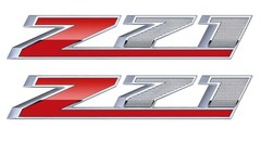2014 2015 2016 2017 2018 Chevy Colorado Z71 Bed Side Decal Stickers Set Of 2