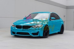 Color PPF Paint Protection Film Gloss Miami Blue Car Paint Scratch Shield Wrap