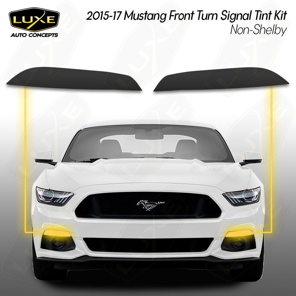Luxe Auto Concepts 2015-17 Mustang Front Blinker Tint Kit