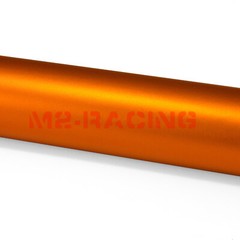 Satin Chrome Orange Matte Metallic Car Vinyl Wrap Sticker Air Release Sheet Film
