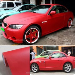 Air Free Stretch Car Paint Gloss Bright Matte Strip Vinyl Wrap Film Sticker US