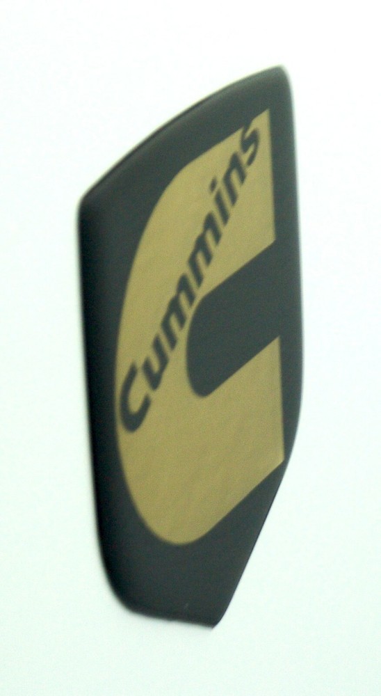 GRILLE EMBLEM fits RAM DIESEL 2006-2010 Black/Gold Metallic