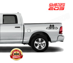 4×4 Truck Graphics Kit x2 Side Bed Decals Oracal 651 USA Made