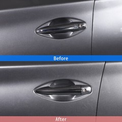 4pcs Matte Black Door Handle Overlay Decal Vinyls Fits 2014-23 Infiniti Q50