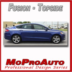 2013-2020 Ford Fusion TOPSIDE Pro 3M Vinyl Side Stripes Decals Graphics TD5