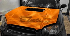 Honeycomb Carbon Fiber Satin Orange Hex Auto Car Sticker Decal Vinyl Wrap Sheet