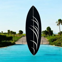 Surfboard Vinyl Decal for Vehicle Windows Laptops Any Smooth Surface design #8