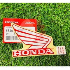 W8 Custom Wings Decal Vinyl Sticker for Honda Racing Cars ATVs MX L80 mm X2