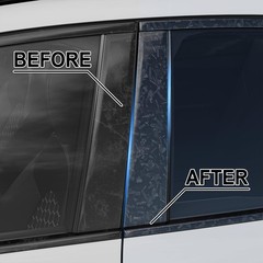 Lypumso Gloss Forged Carbon Fiber Vinyl Wrap Tape 2″ x 30ft with Tool Kit fo…