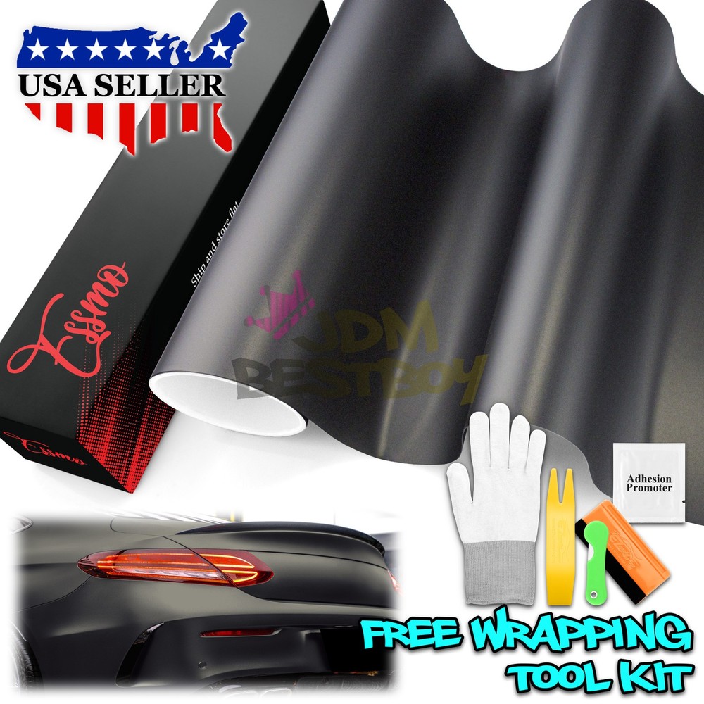ESSMO PET Matte Metallic Mysterious Green Car Vehicle Vinyl Wrap Decal Sticker