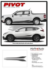 PIVOT Universal Versatile Side Vinyl Graphics Door Stripes Decals Honda CR-V