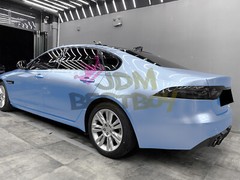 Gloss Metallic Frosted Blue Candy Decal Car Vinyl Wrap Film Stick Sheet Sparkle
