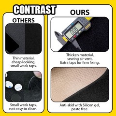 Anti-slip Dashboard Pad Dash Cover Mat Black Fit Hyundai Tucson 2016 17 18 1-5X
