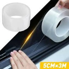 Clear Car Film Door Bumper Trim Wrap Sticker Anti-Scratch – BN – UK Seller