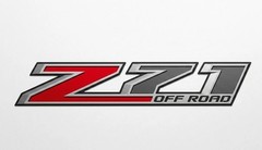 Pair Z71 4X4 Off Road Graphic Die Cut Decal Sticker-SUV Pickup Truck Racing GMC