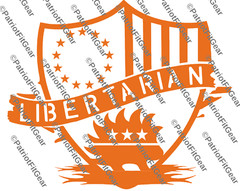Libertarian,Not Left,Not Right,Just Free,12″x10,Dont Tread On Anyone,Vinyl Decal