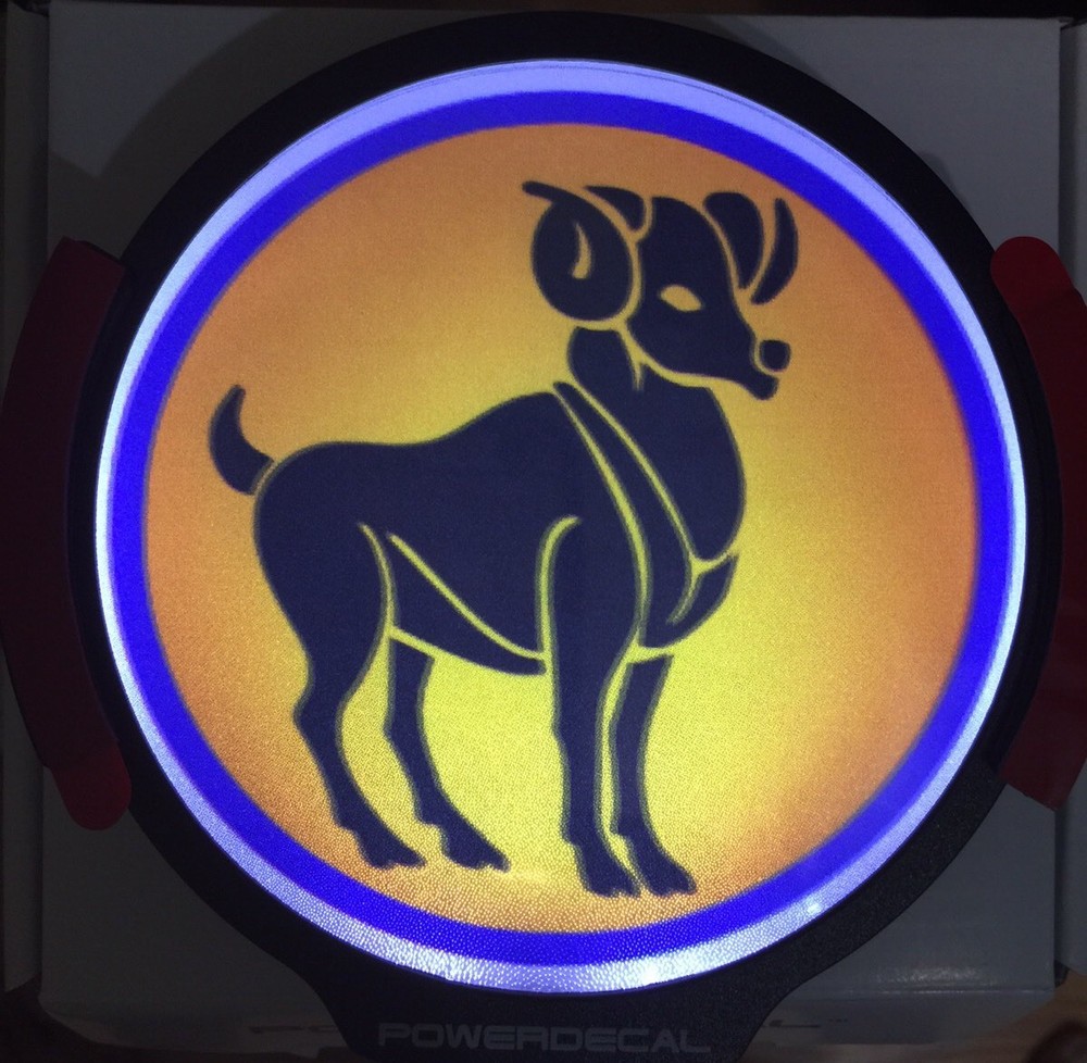 Aries(Zodiac Signs)Light Up Decal