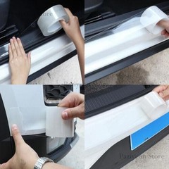 3Mx2cm Transparent Clear Car Edge Guard Door Sill Strip Protector