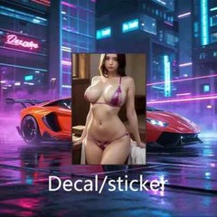 Passionate Sexy Beauty Vinyl Decals Stickers Decal, Infinite Creativity