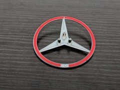 Gloss Black A45 AMG TURBO 4MATIC Rear Star Emblem PACKAGE replacement Badge W176