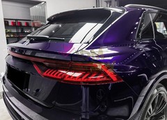 ESSMO PET Super Gloss Metallic Midnight Purple Car Vinyl Wrap Decal Like Paint