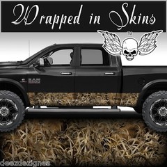 Rocker Panel Graphics Camo Grassland Decal Wrap Truck Camouflage Tree Real Style