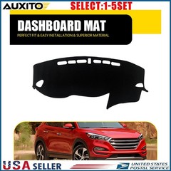 Anti-slip Dashboard Pad Dash Cover Mat Black Fit Hyundai Tucson 2016 17 18 1-5X