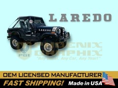 1970 1971 1972 1973 1974 1975 1976 1977 1978 Jeep CJ Laredo Name Decal Stripes