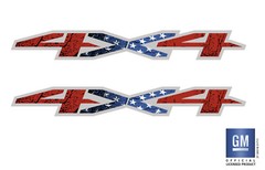 2019 20 21 22 Chevy Silverado AMERICAN FLAG RST Custom LTZ LT Z71 4X4 Bed Decals