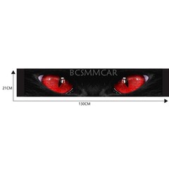 Cat Eye Sticker Car Front Windshield Banner Vinyl Decal Waterproof Accessory