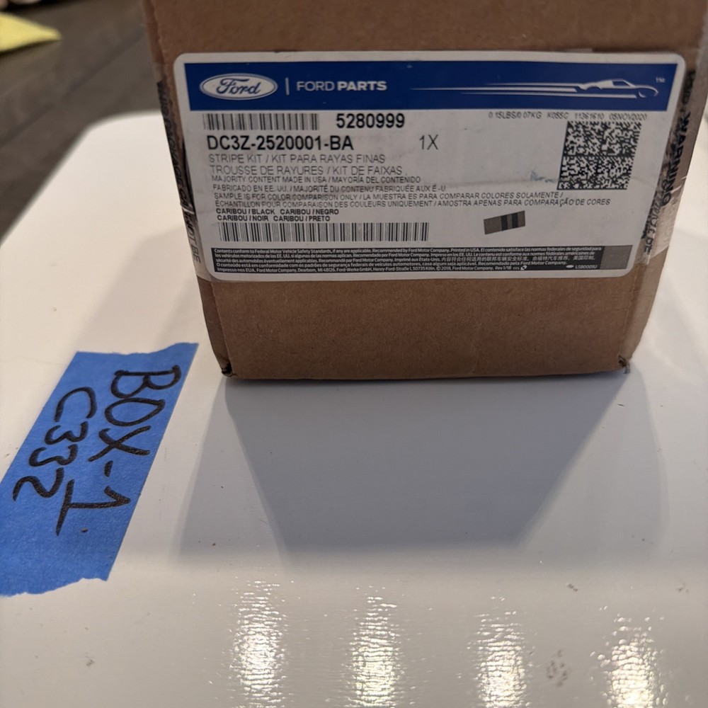 Ford DC3Z2520001BA OEM Left Front Door Decal Trim Stripe Tape Fits F250 F350