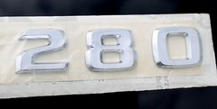 New 2006-2013 Mercedes-Benz C__280 Chrome Letter Emblems 2098170615 C209