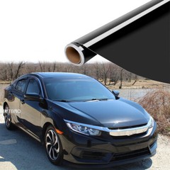 Glossy Black Vinyl Film Wrap Sticker Air Bubble Free Decal Film Roll 5ft X 20ft