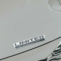 3D Limited Edition Logo Car Chrome Emblem Badge Metal Decal Sticker Accessories